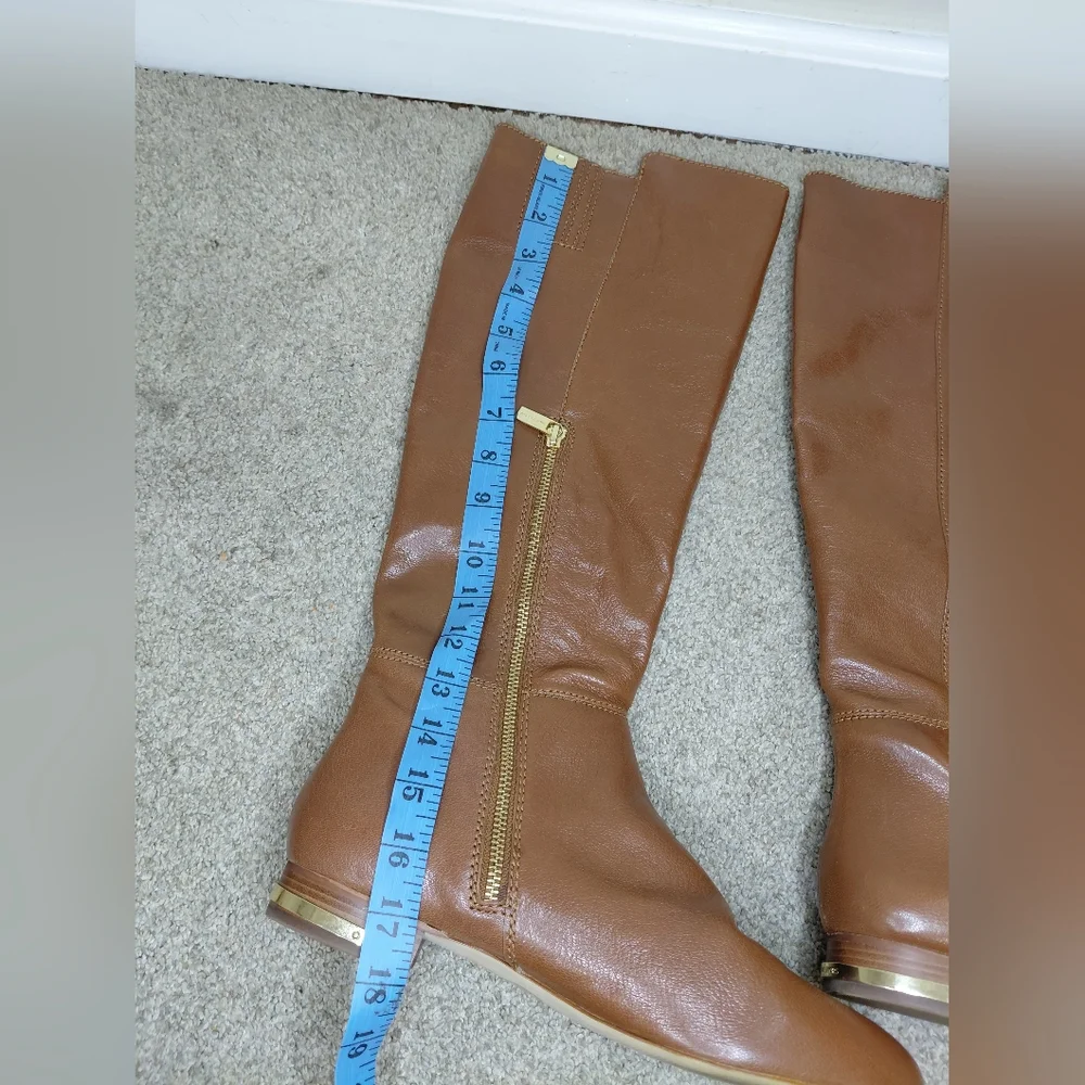 Michael Kors Women Size 9.5M Tan Leather Boots